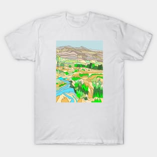 The Alpujarra Mountains, Andalucia, Spain T-Shirt